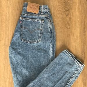 Vintage Levi’s 550 Orange Tab Mom Jeans